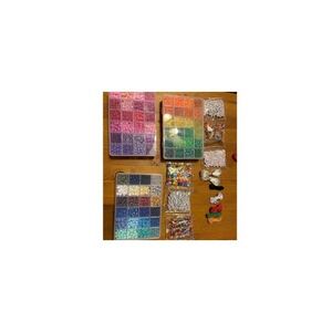 2350pcs, 64 Colors, Pony‎ Beads for Bracelet Making Kit